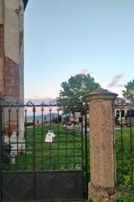 Hřbitov, kde odpočívá Josef Berka