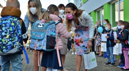 Radní Lucie Kantorová na 14. ZŠ