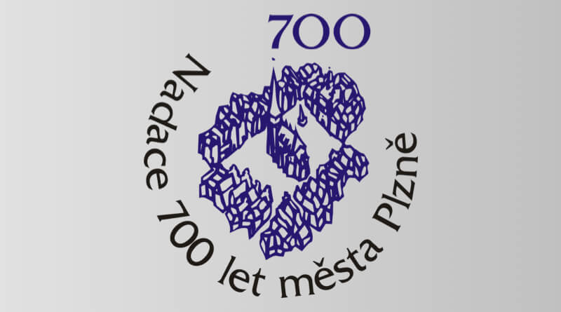 Nadace 700 let města Plzně logo