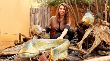 Marie Videmanová a nové sochy