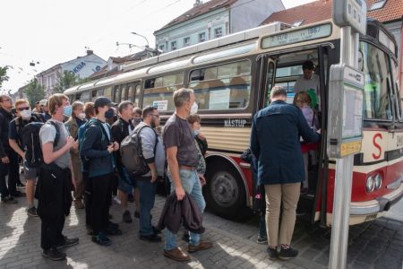 Oslavy trolejbusového výročí