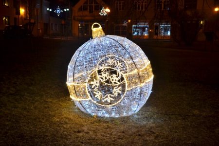 Vánoční výzdoba v Přešticích