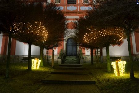 Vánoční výzdoba v Přešticích