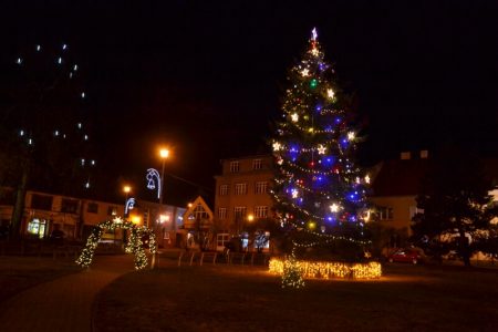 Vánoční výzdoba v Přešticích