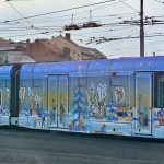 vánoční tramvaj 2021