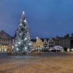 Vánoční výzdoba v Plzni