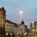 Vánoční výzdoba v Plzni