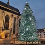 Vánoční výzdoba v Plzni