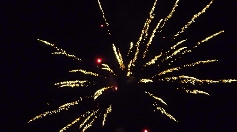 Ohňostroj v Dobřanech