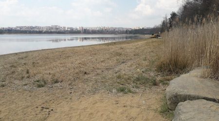 Čištění Boleveckého rybníka