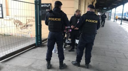 Policejní akce v Plzni