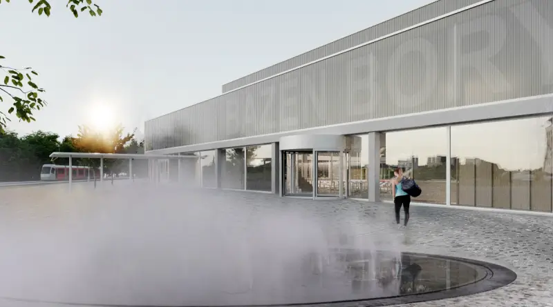 Bazén Bory - vítězný návrh