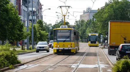 Tramvajová trať na Koterovské