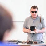 školení se zrakově postiženými