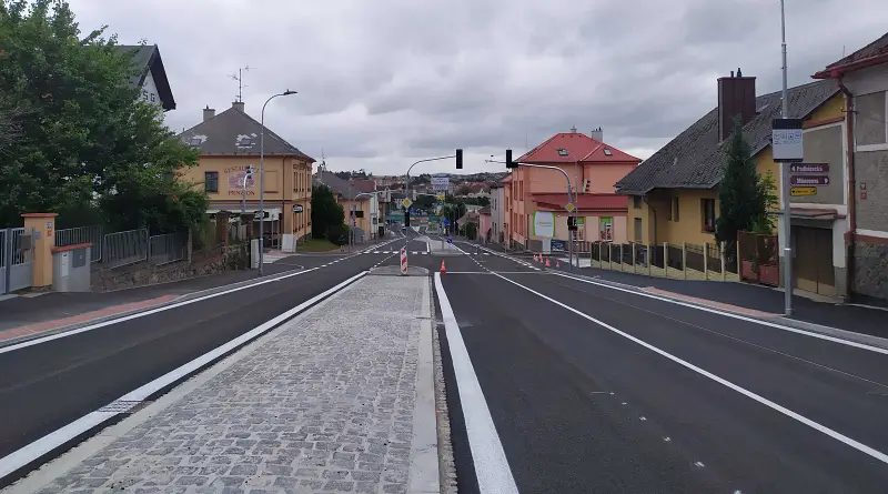 Domažlická ulice v Klatovech