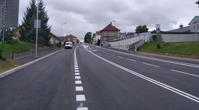 Domažlická ulice v Klatovech