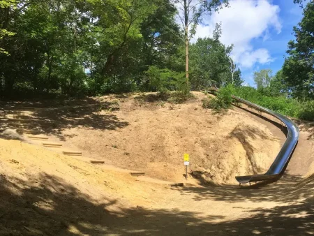 Martinská stěna skluzavka