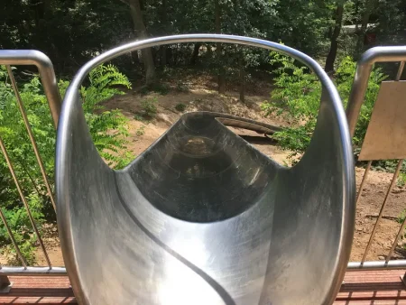 Martinská stěna skluzavka