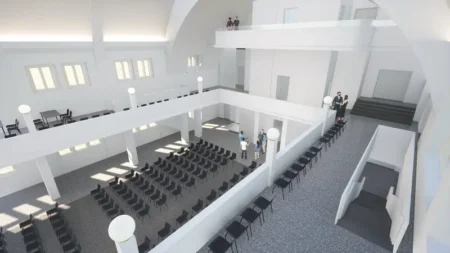 Městské lázně - vizualizace