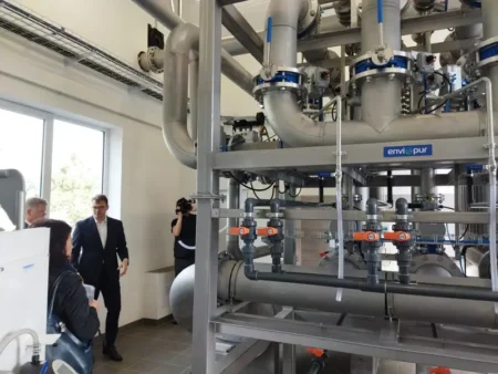 Napouštění vody do Boleváku