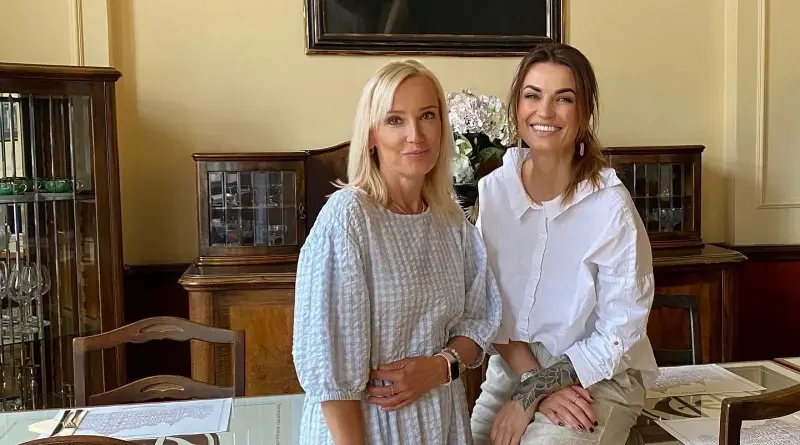 Dita Bezděková a Helena Skořepová