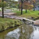 Brentnerovy sady a molo Dobřany