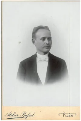 Mladý JUDr. Vilém Luft