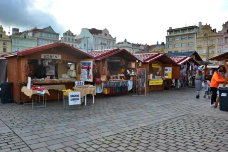 Martinské trhy Plzeň