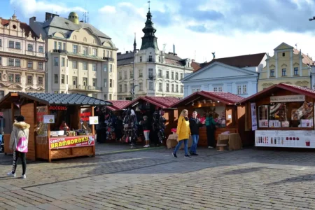 Martinské trhy Plzeň