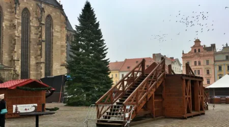 Vánoční strom a trhy