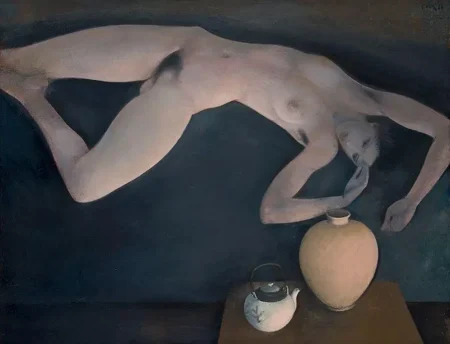 Akt s japonskou konvicí 1984