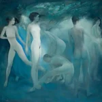 Sedm žen v lázni - spravne Artemis v lázni 1987-90