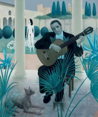 Španělská zahrada - asi 1969-74