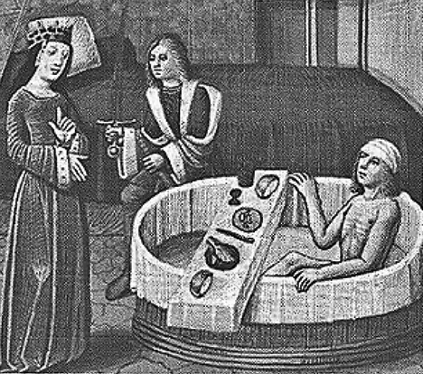 Středověká koupel