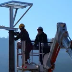 Nové hnízdo pro čápy