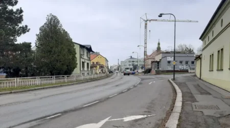 Současný stav Jiráskovy ulice