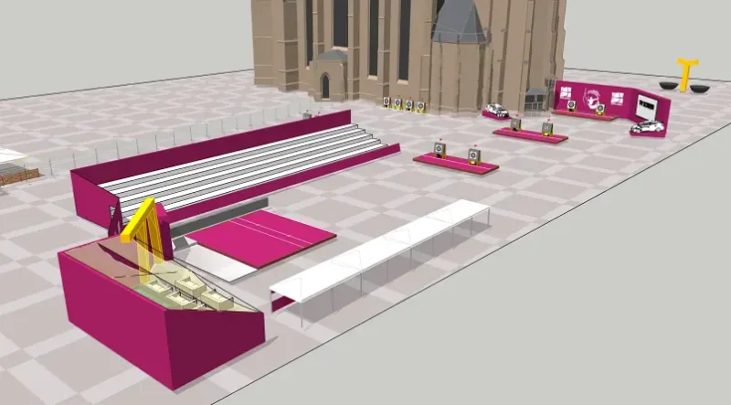 Vizualizace střelnice