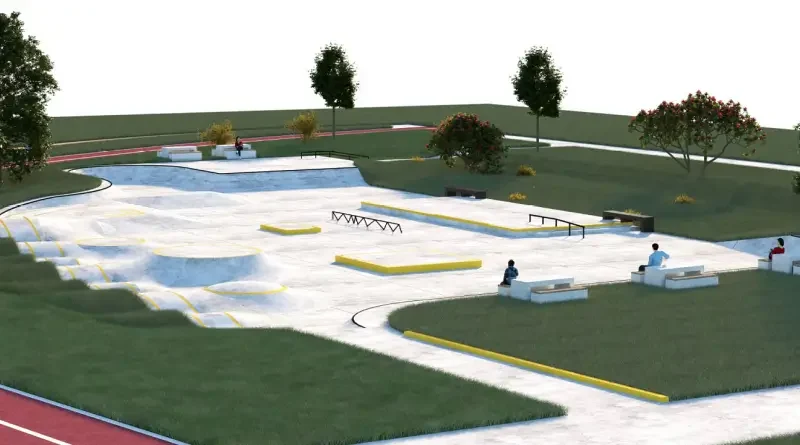 Vizualizace nového parku