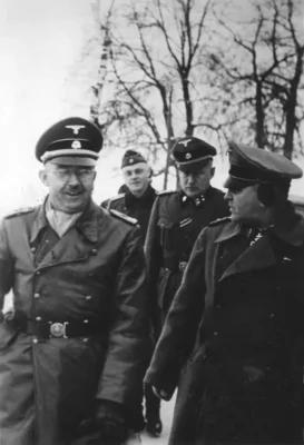 Heinrich Himmler a Theodor Eicke