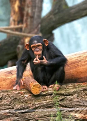 Šimpanz učenlivý