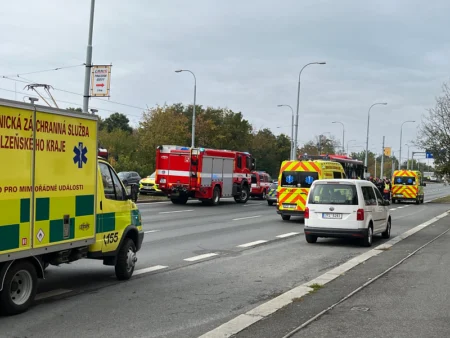 Srážka tramvají Plzeň