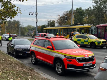 Srážka tramvají Plzeň