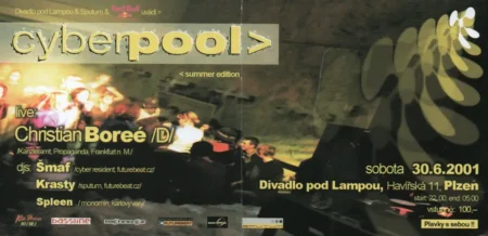 Cyberpool 2001 v Divadle pod lampou