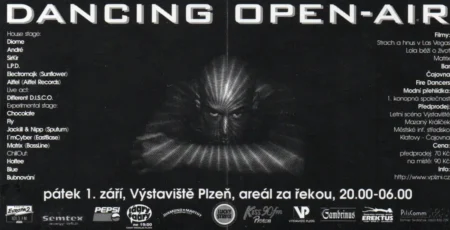 Dancing Open-Air v roce 2000 na výstavišti