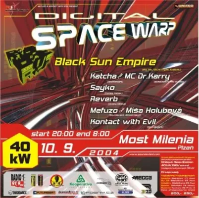 Digital Spacewarp v roce 2004 v garážích pod mostem Milénia