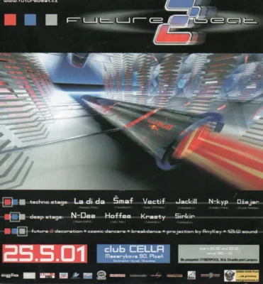 Future2Beat v roce 2001 v klubu Cella