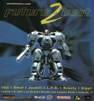 Future2Beat v roce 2001 v Divadle pod lampou
