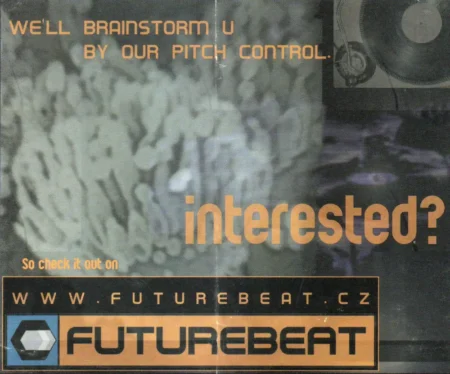Promo leták webu futurebeat.cz (dnes již neexistuje)