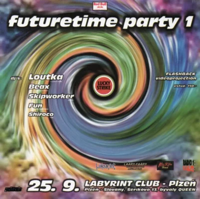 Futuretime Party v roce 1999 v klubu Labyrint