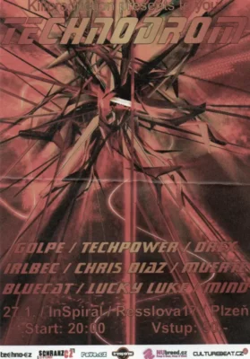 Technodrom v klubu InSpiral